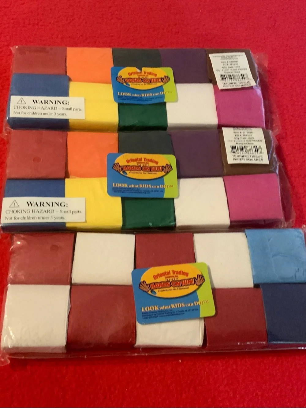 Oriental Trading Multi-Color Modeling Clay Pack - Assorted Colors